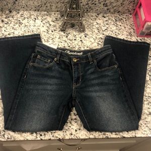 Girls bootcut jeans